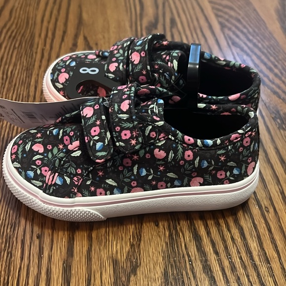 •NEW• Floral Toddler Sneakers - 8T - Picture 4 of 7
